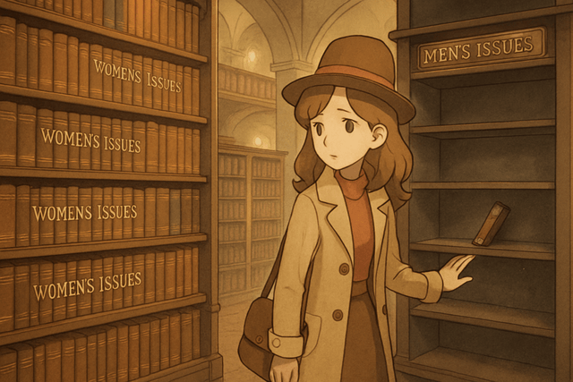 3. I problemi degli uomini vengono negati o ridicolizzati