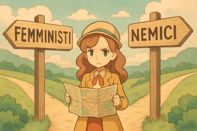 2. Criticare il femminismo ti rende automaticamente il “nemico”